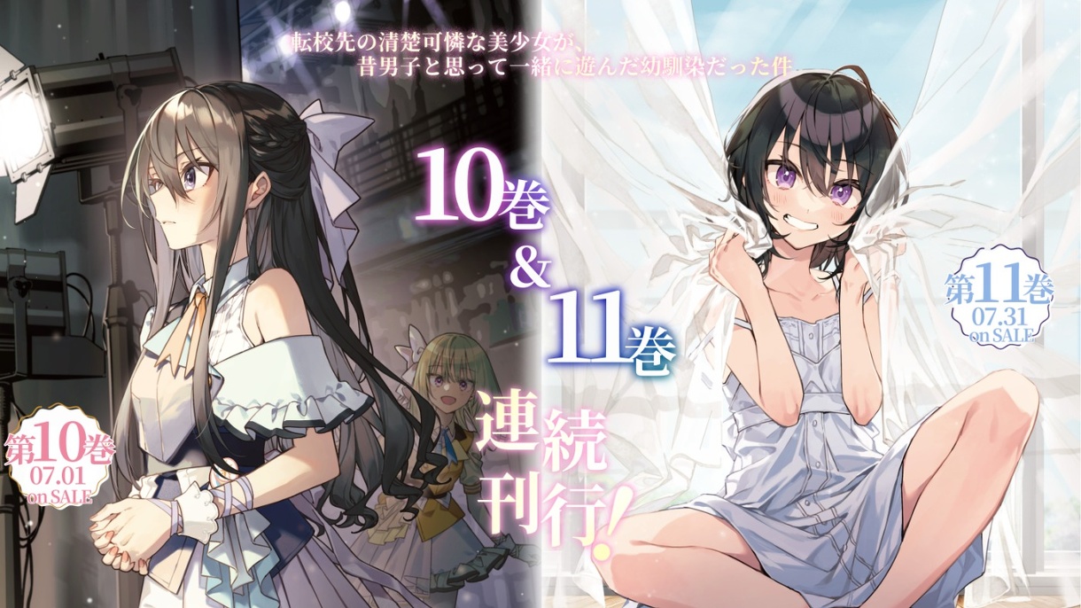 転校先の清楚可憐な美少女が、昔男子と思って一緒に遊んだ幼馴染だった